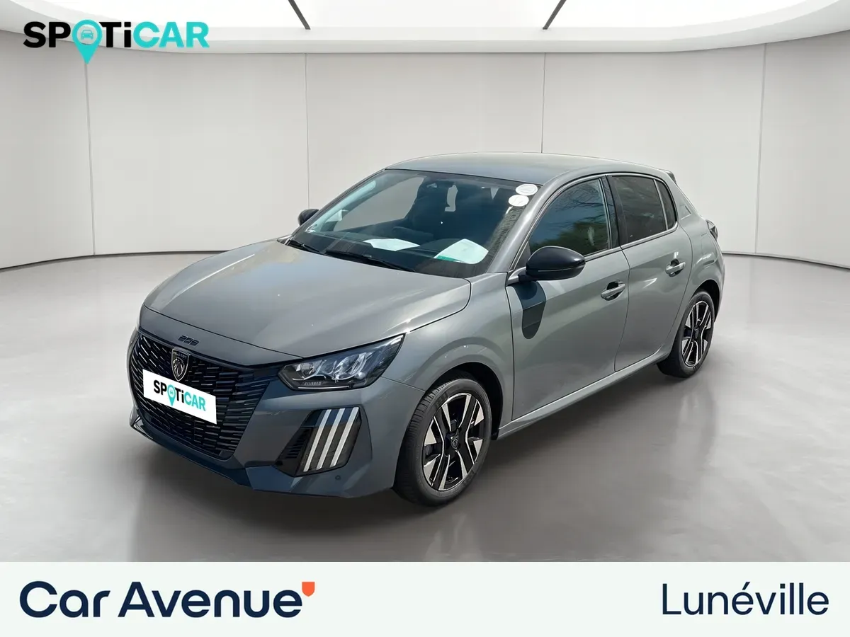 Peugeot 208 gris selenium (m) d'occasion