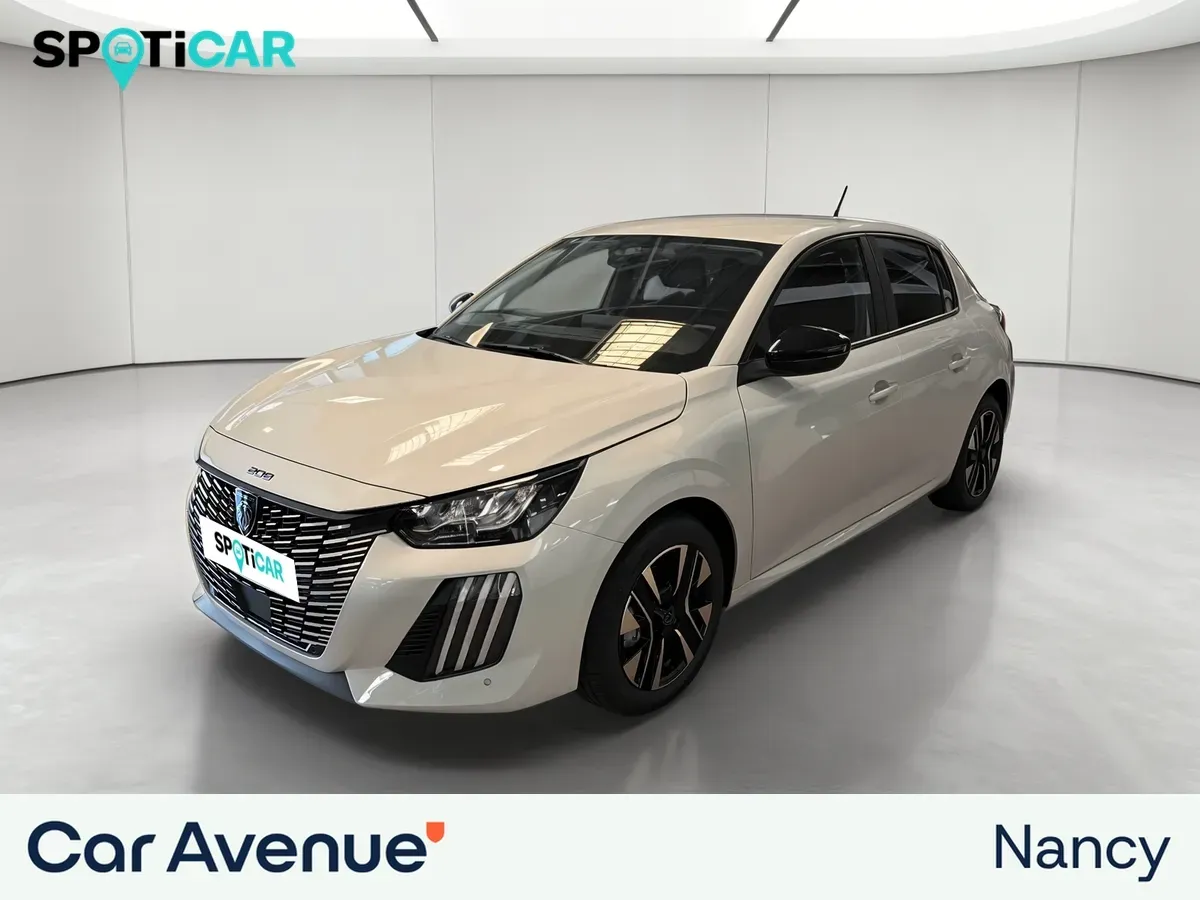 Peugeot 208 blanc okenite neuf