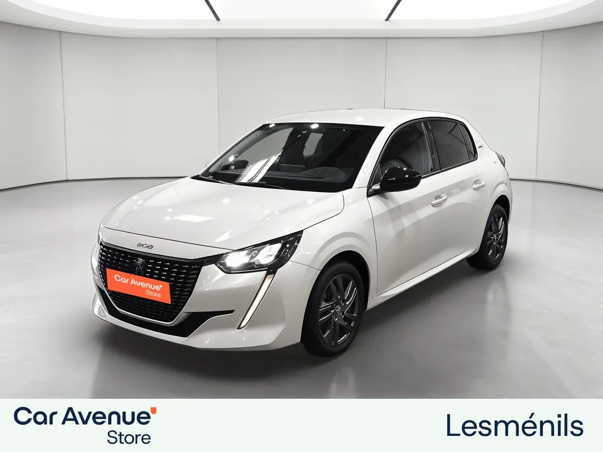 Peugeot 208 blanc d'occasion