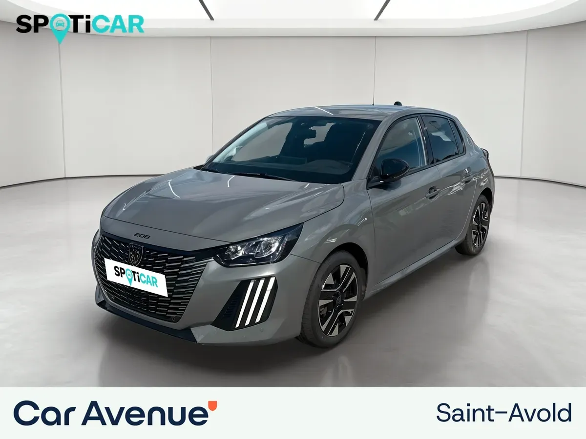 Peugeot 208 p. m. gris selenium d'occasion