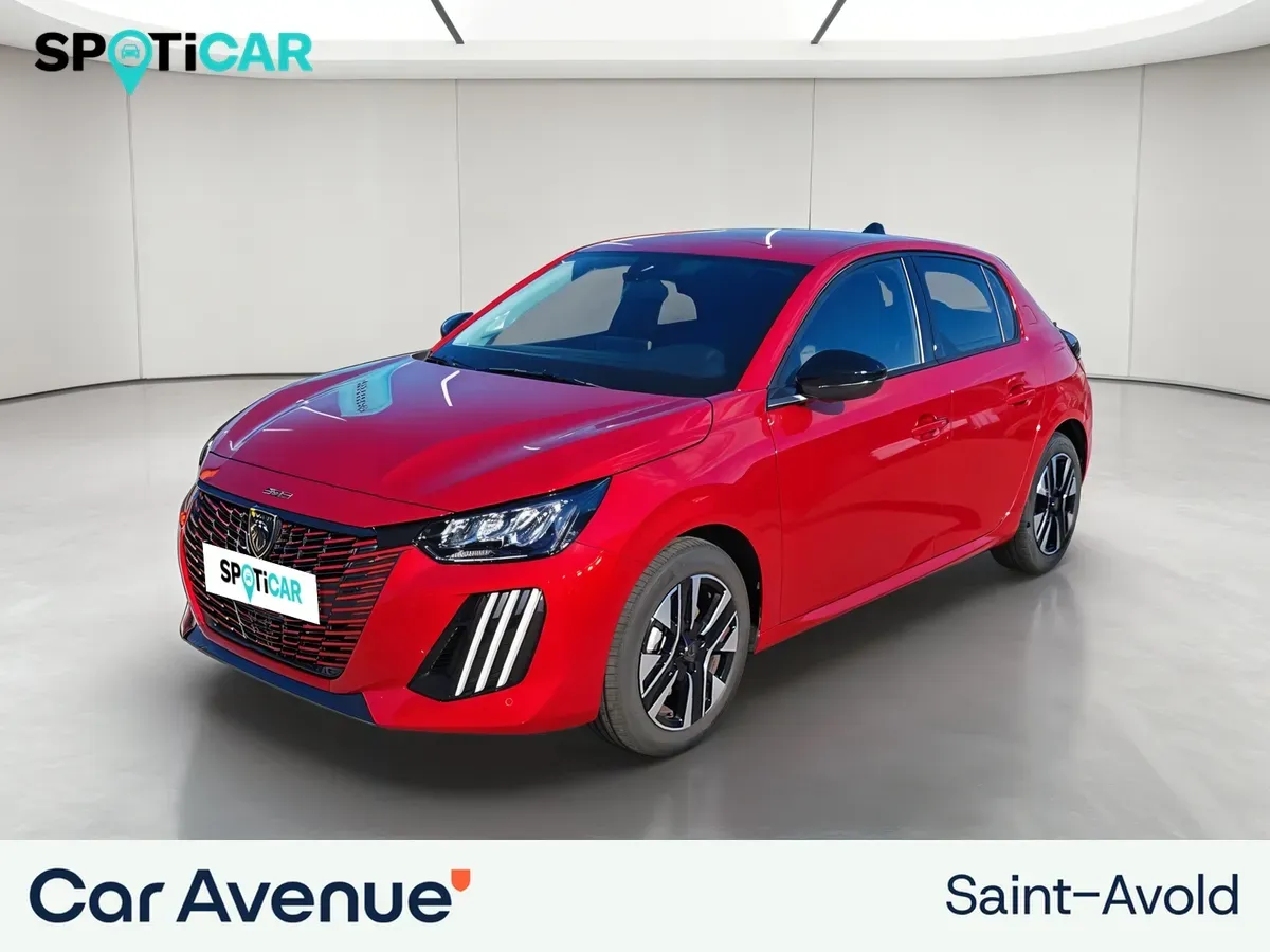 Peugeot 208 teinte spéciale rouge elixir d'occasion