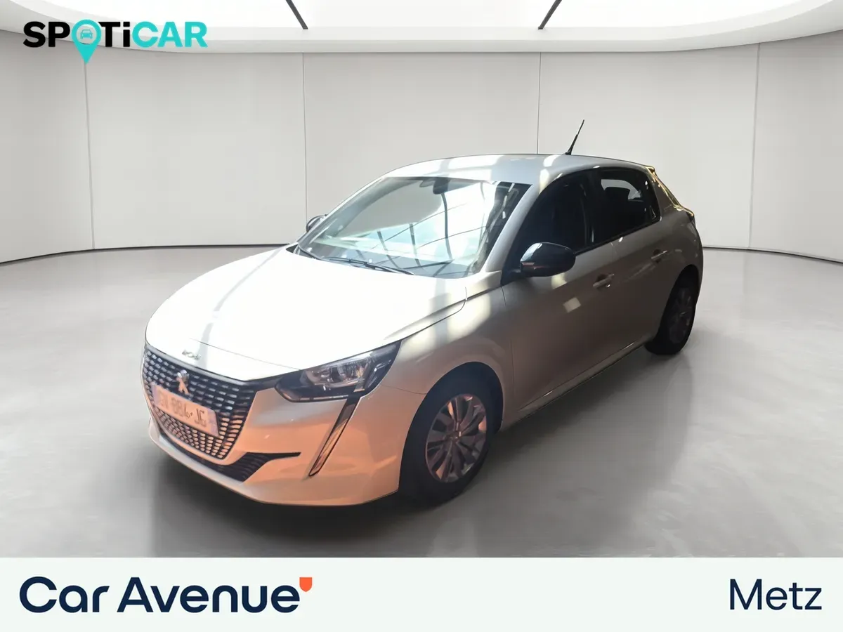 Peugeot 208 blanc banquise (o) d'occasion
