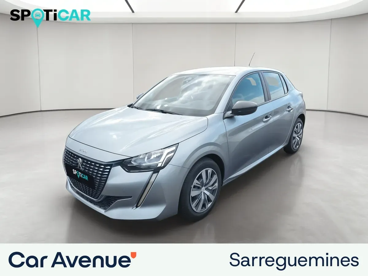Peugeot 208 p. m. gris acier d'occasion