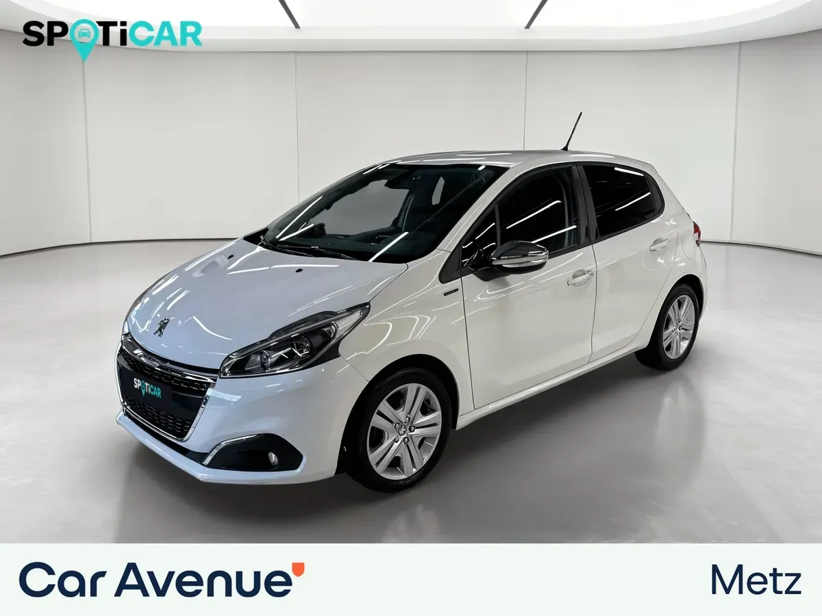 Peugeot 208 p. opaque blanc banquise d'occasion