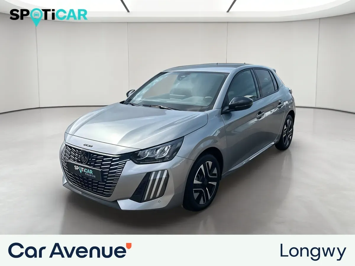 Peugeot 208 gris acier d'occasion