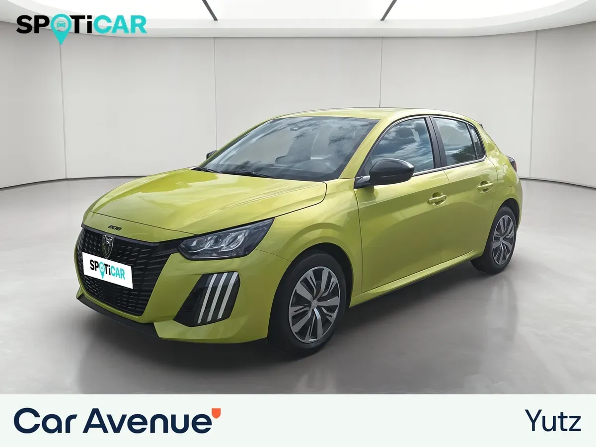 Peugeot 208 teinte m. jaune agueda d'occasion