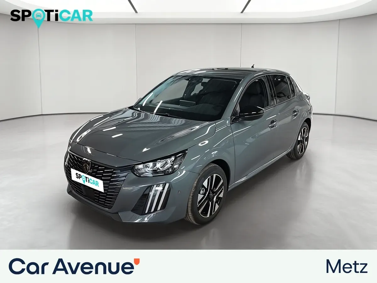 Peugeot 208 gris d'occasion