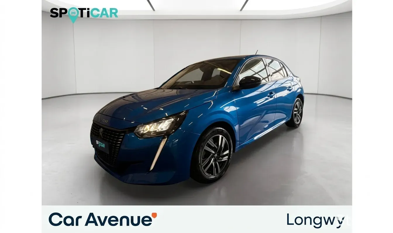 Peugeot 208 p. tri-couches bleu vertigo d'occasion