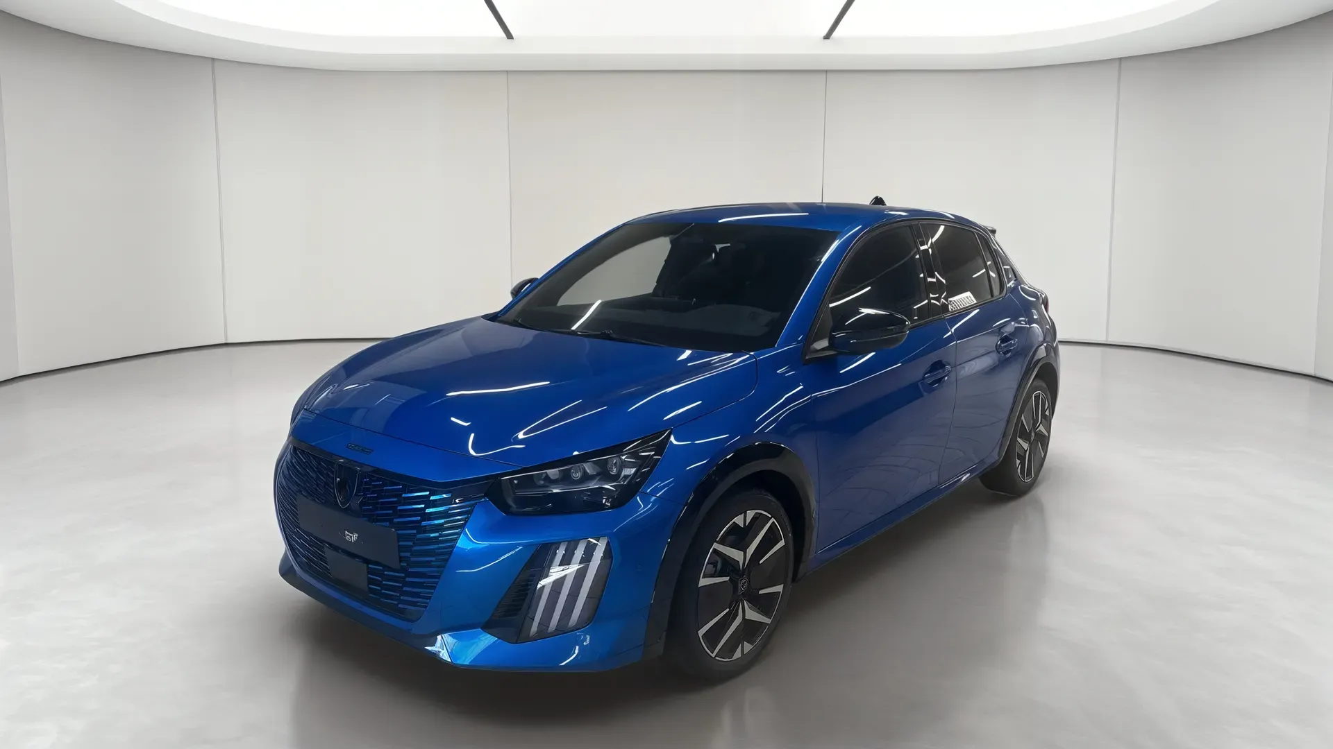 Peugeot 208 bleu vertigo neuf