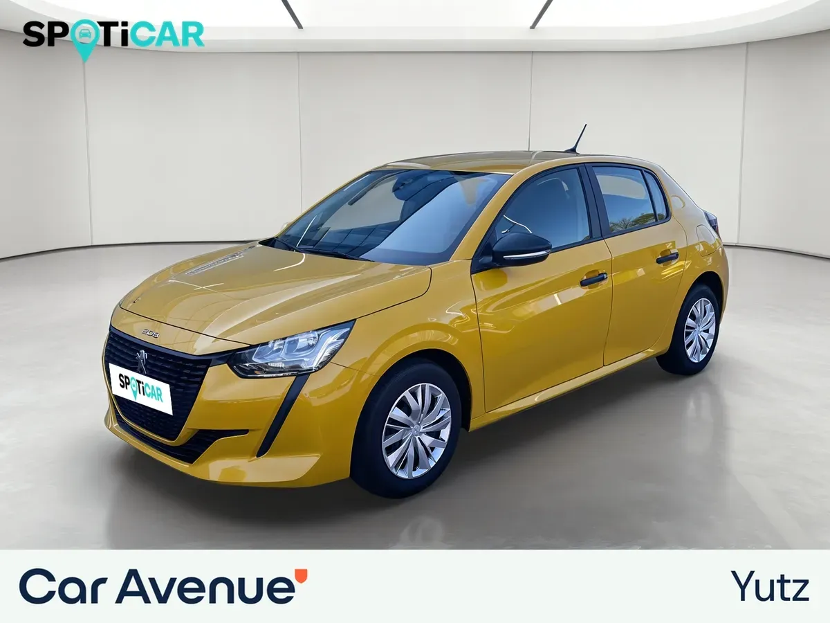 Peugeot 208 teinte m. jaune faro d'occasion
