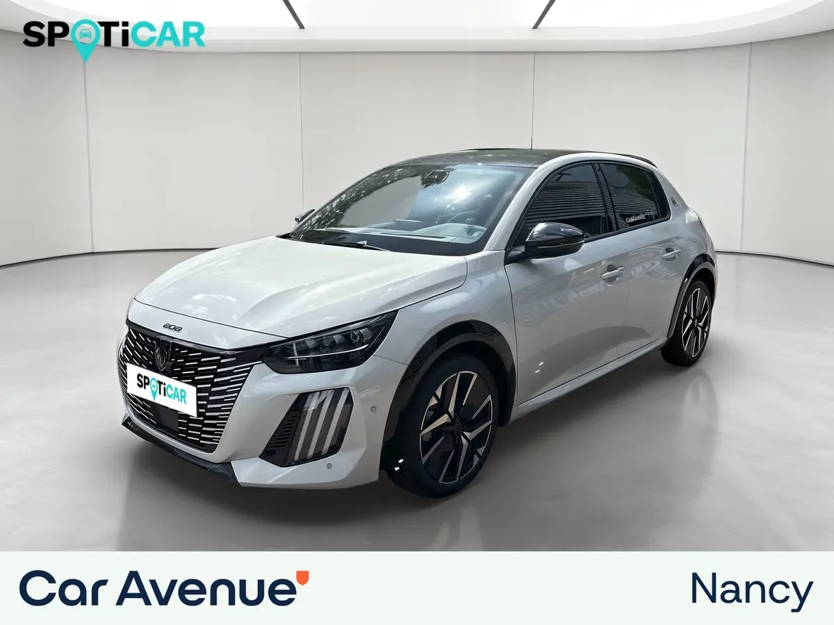 Peugeot 208 blanc okenite neuf