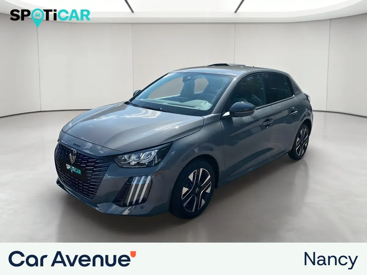 Peugeot 208 gris selenium (m) d'occasion
