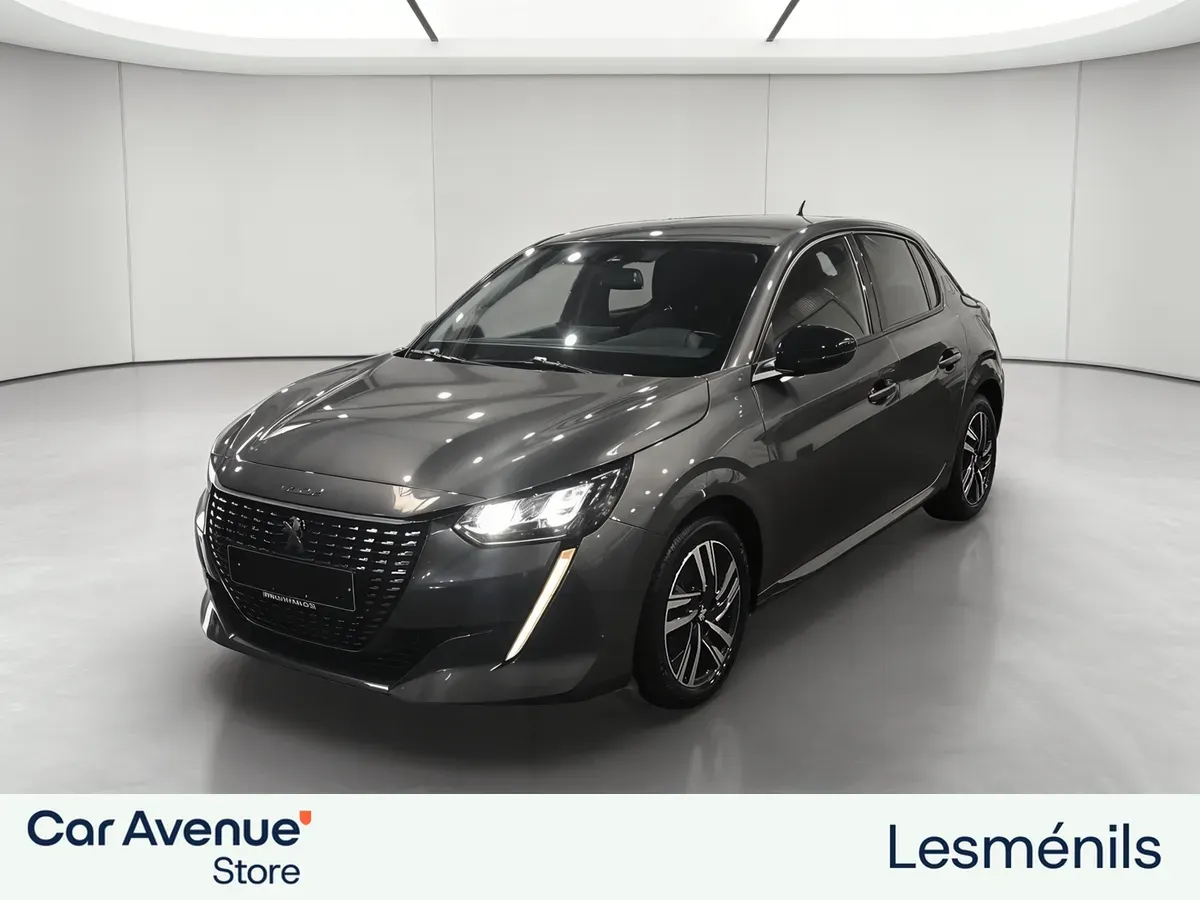 Peugeot 208 gris d'occasion