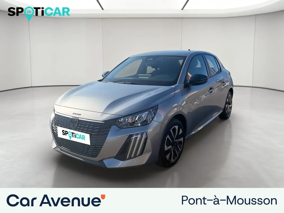 Peugeot 208 gris artense neuf