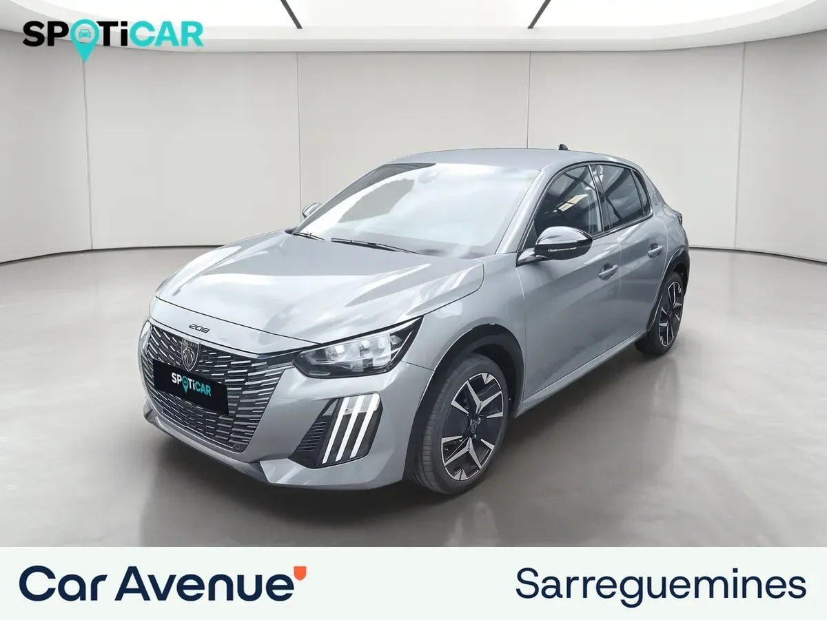 Peugeot 208 p. m. gris selenium d'occasion