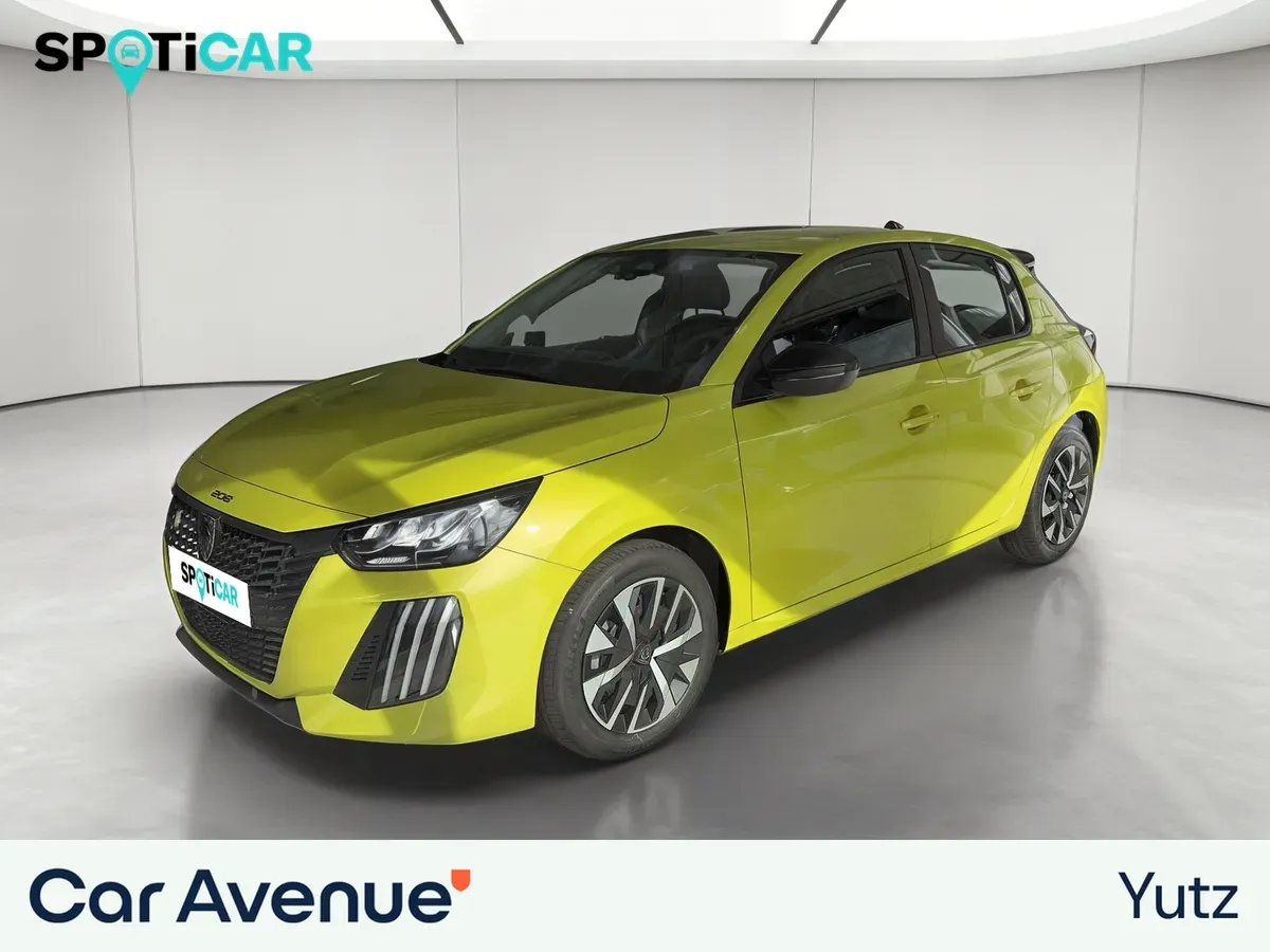 Peugeot 208 jaune agueda (m) neuf