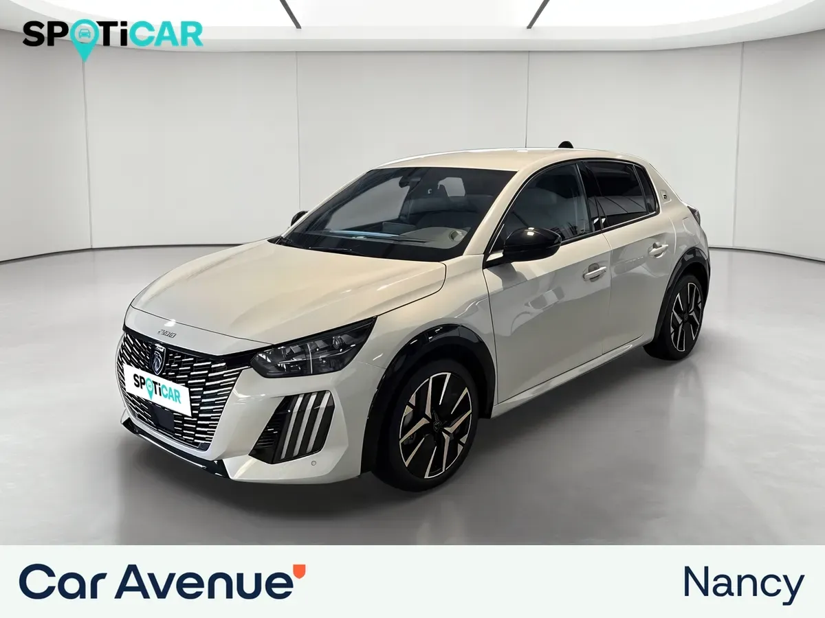 Peugeot 208 blanc okenite neuf