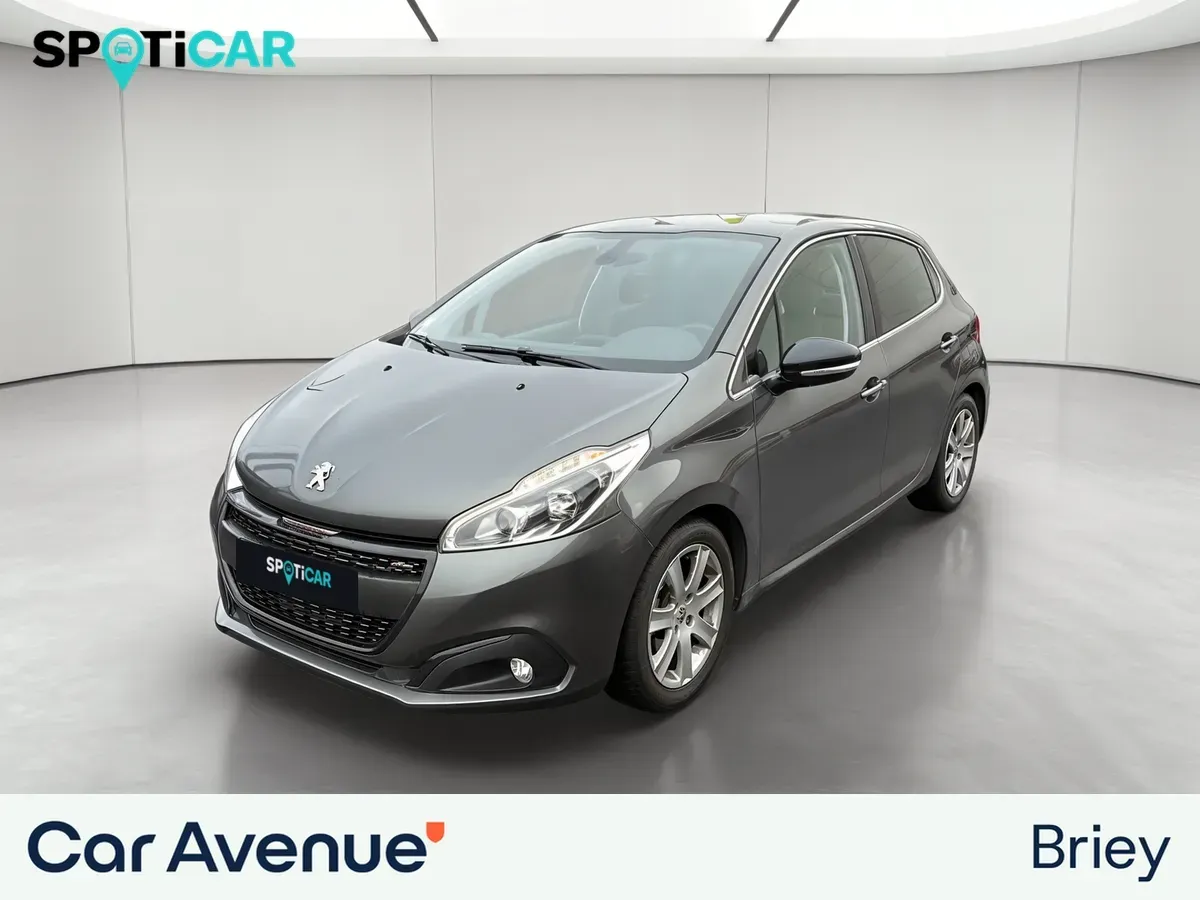 Peugeot 208 gris d'occasion