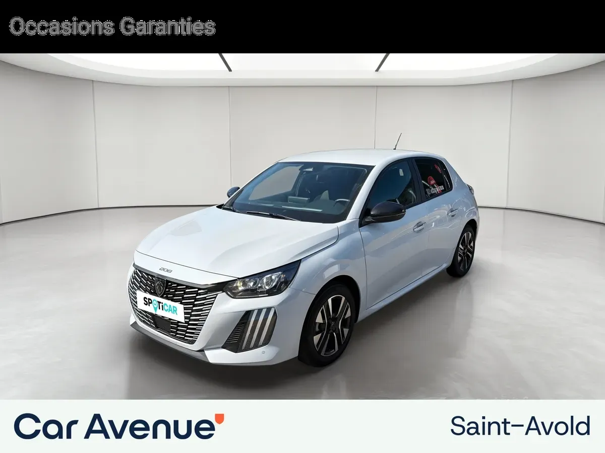 Peugeot 208 blanc okenite (m) neuf
