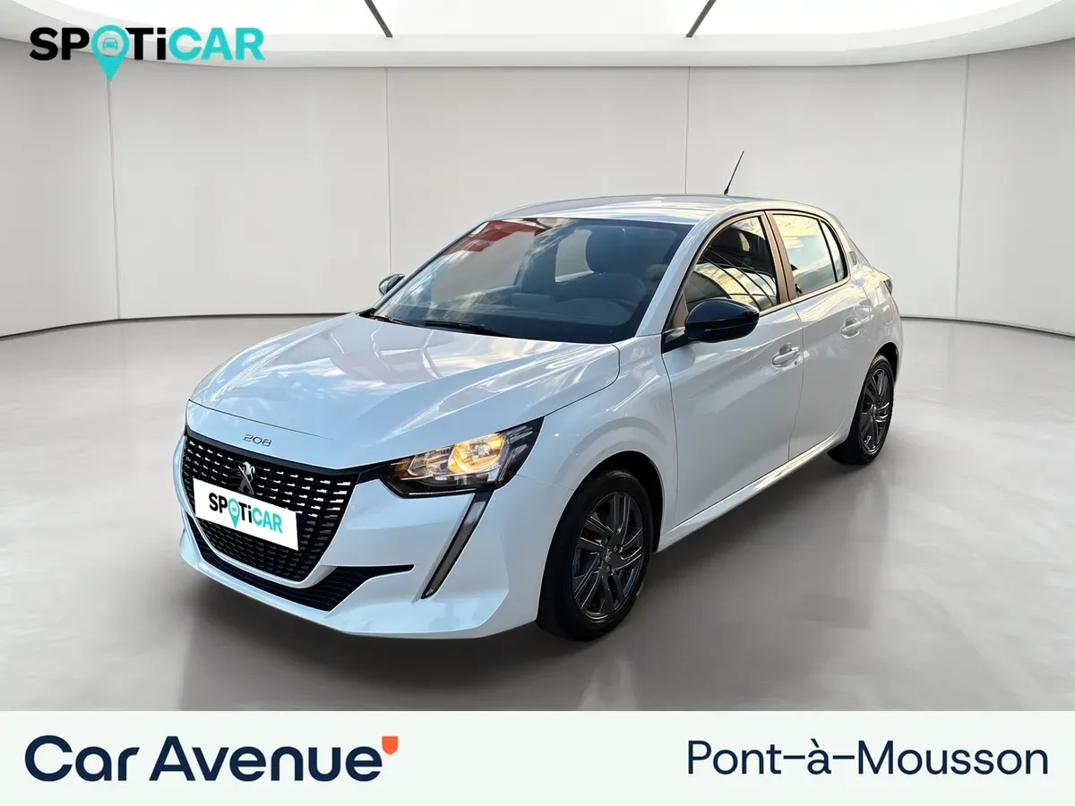 Peugeot 208 p. opaque blanc banquise d'occasion