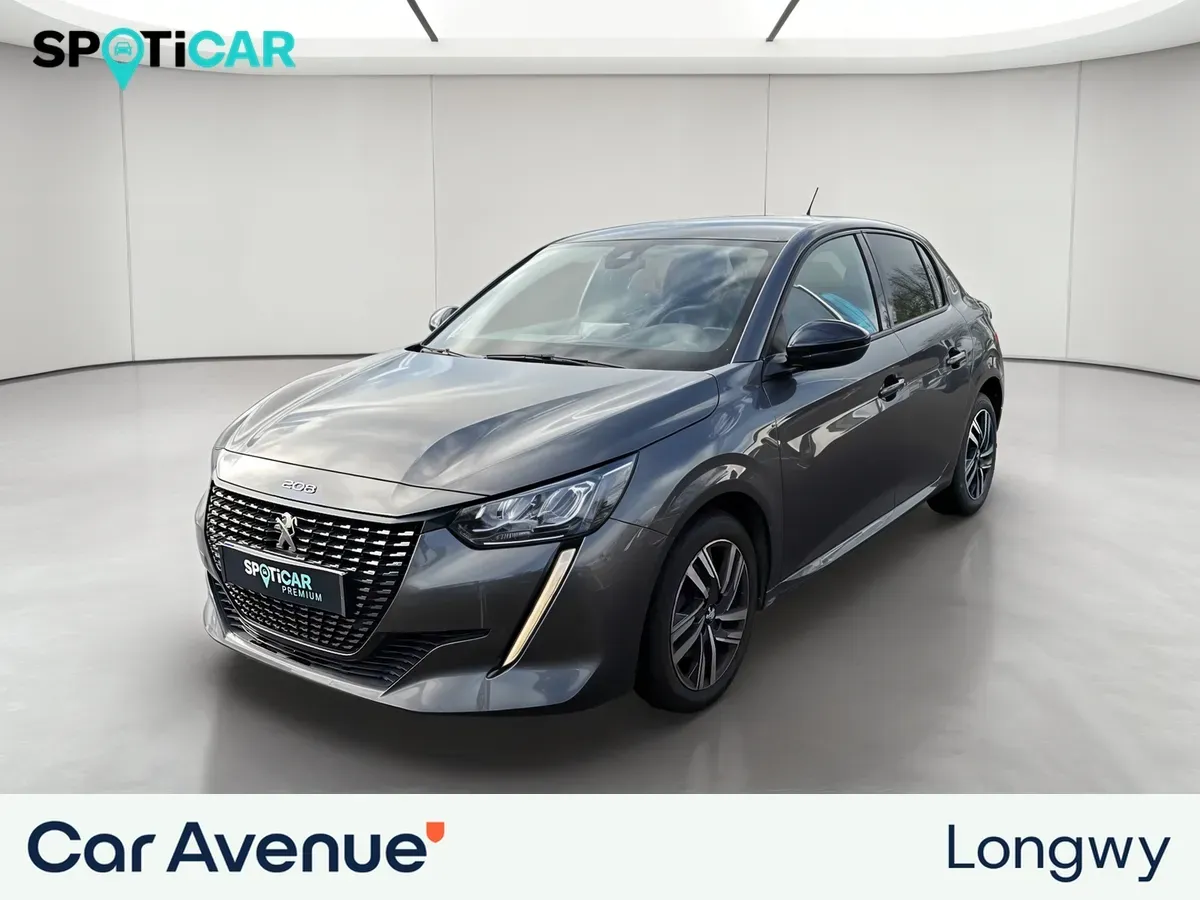 Peugeot 208 gris d'occasion
