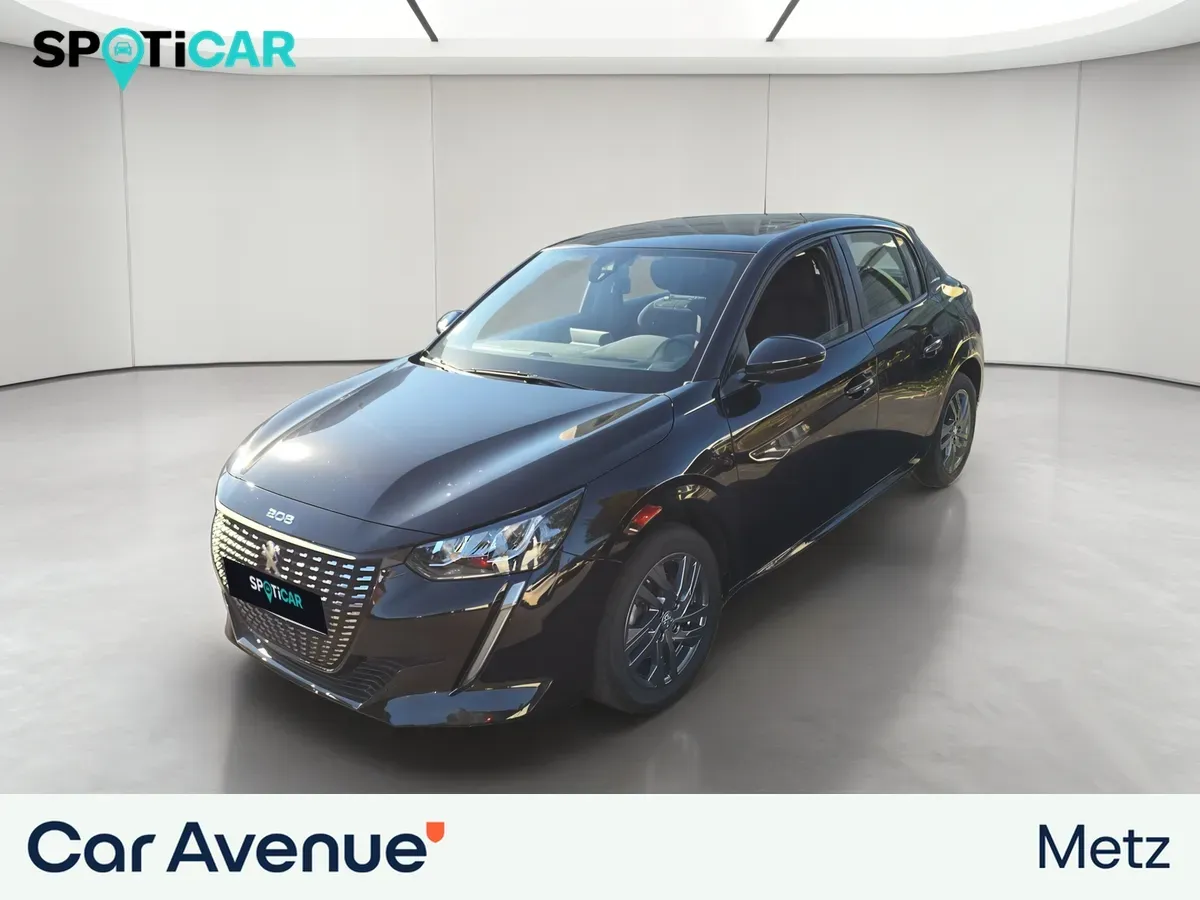 Peugeot 208 noir perla nera (m) d'occasion