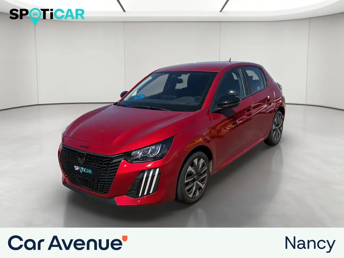 Peugeot 208 rouge d'occasion