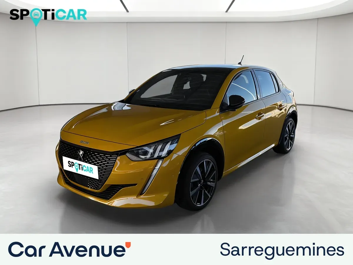 Peugeot 208 teinte m. jaune faro d'occasion