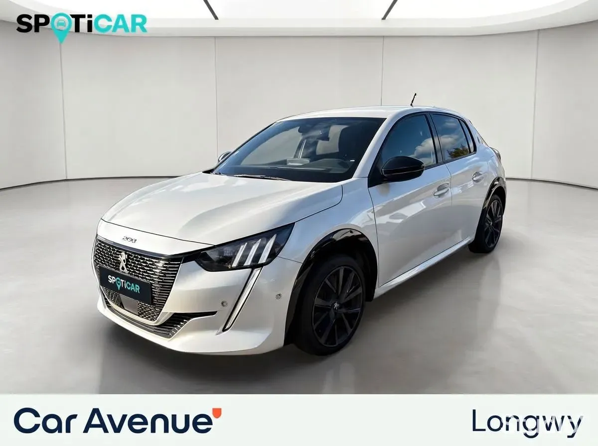 Peugeot 208 blanc d'occasion