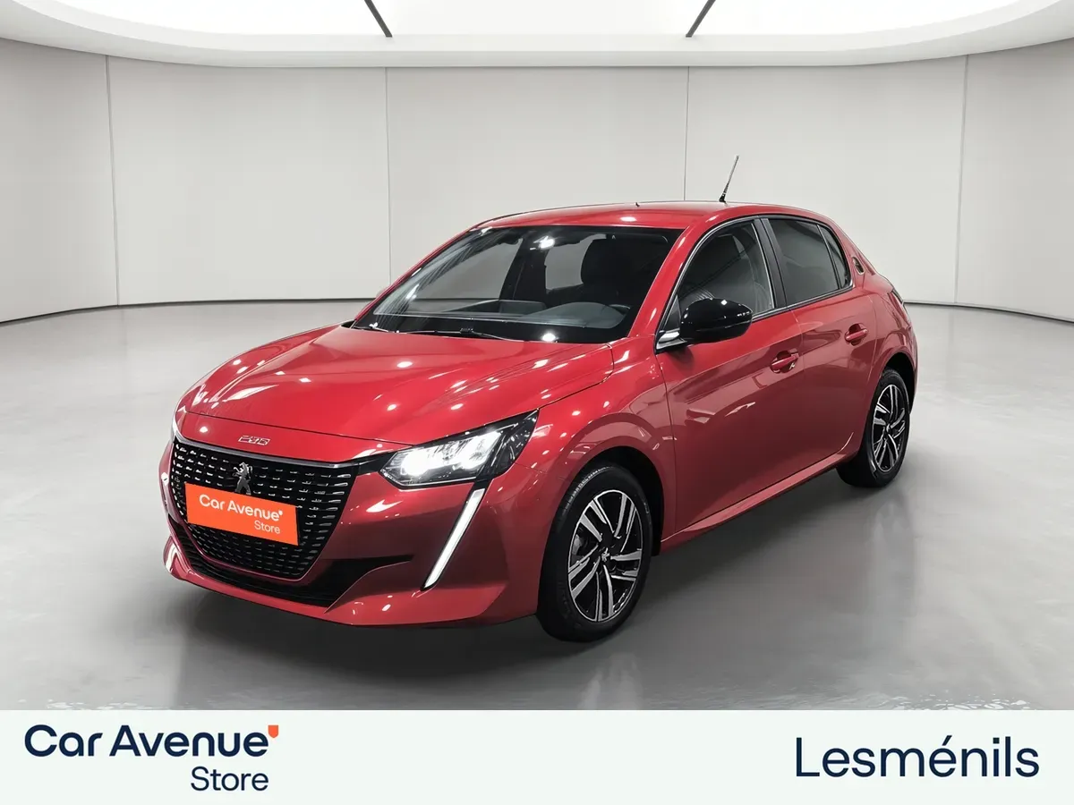 Peugeot 208 rouge d'occasion