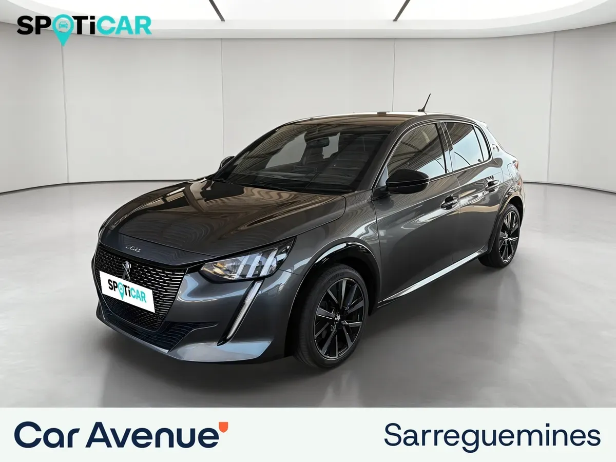 Peugeot 208 gris platinium p. m. d'occasion