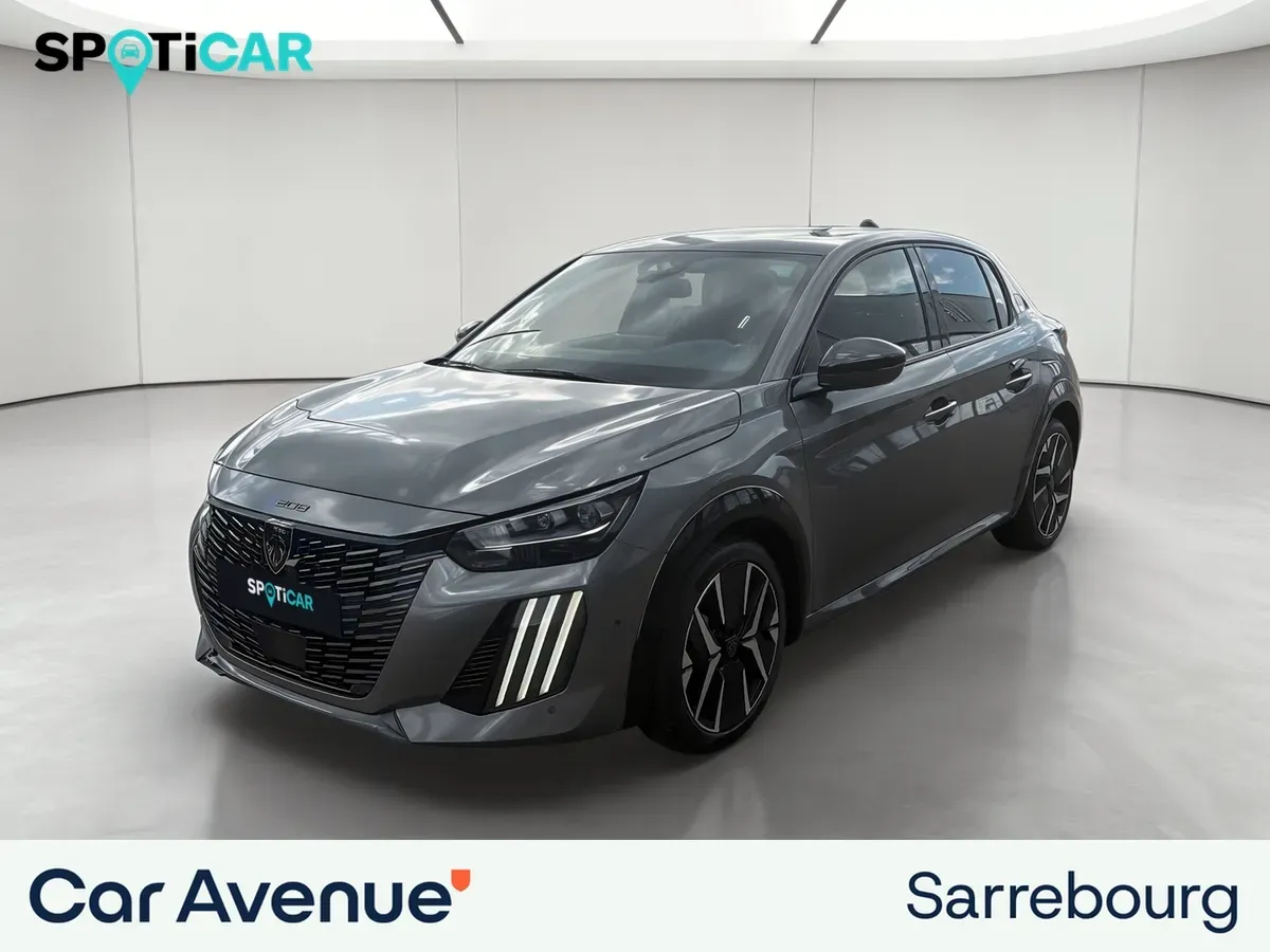 Peugeot 208 gris neuf