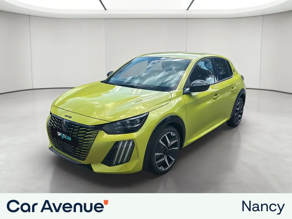 Peugeot 208 jaune agueda neuf