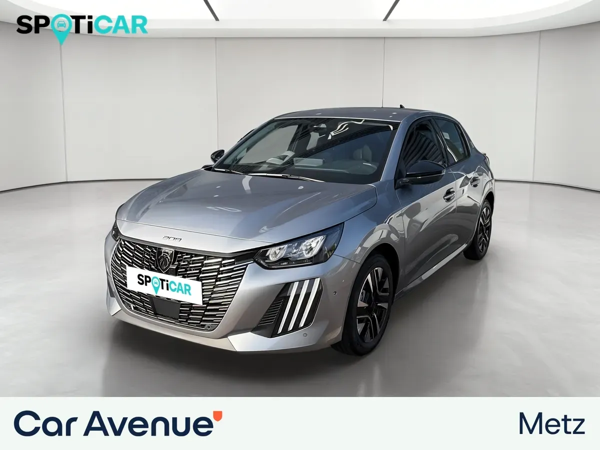 Peugeot 208 gris artense neuf