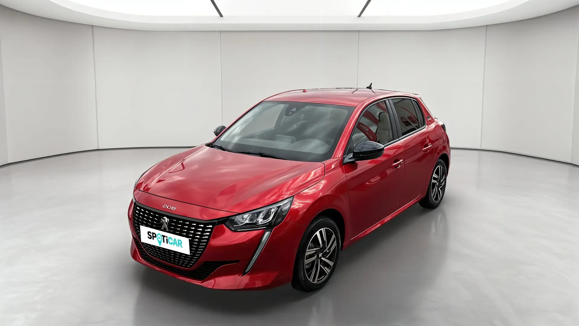 Peugeot 208 teinte spéciale rouge elixir d'occasion