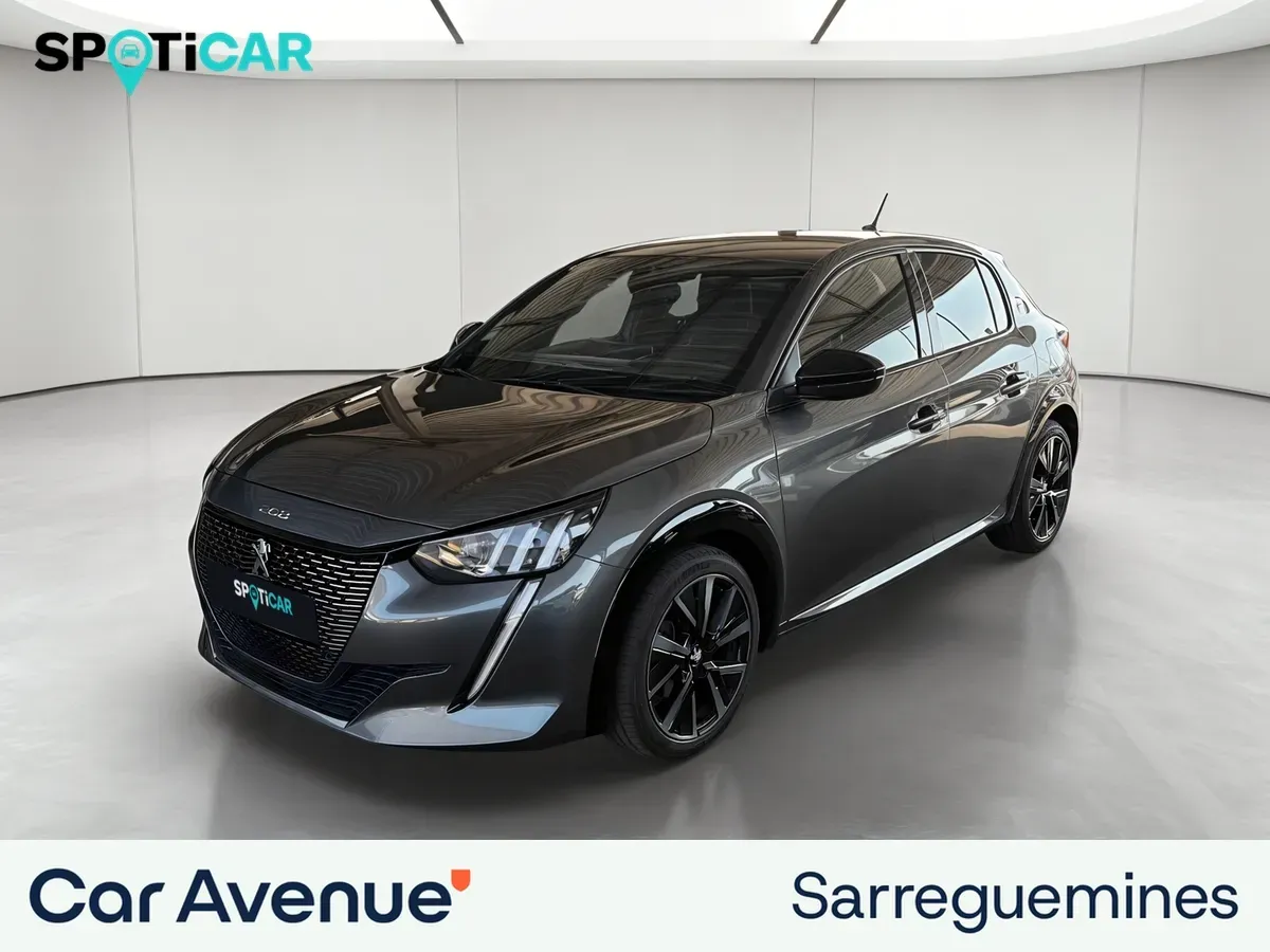 Peugeot 208 gris platinium p. m. d'occasion