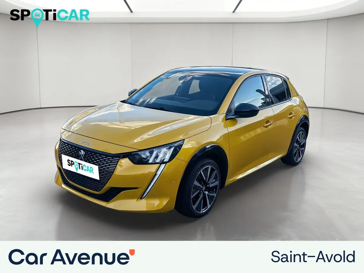 Peugeot 208 teinte m. jaune faro d'occasion