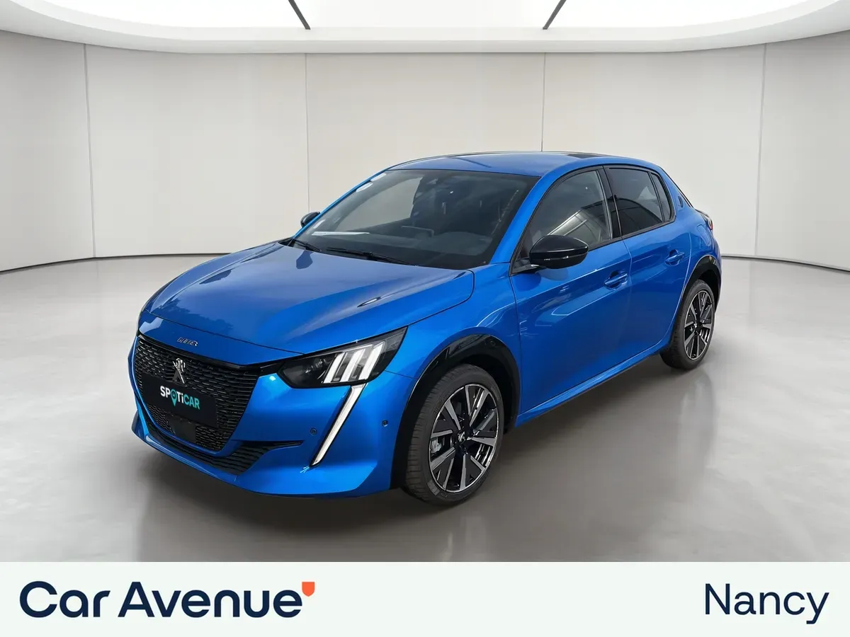 Peugeot 208 bleu vertigo (v) d'occasion