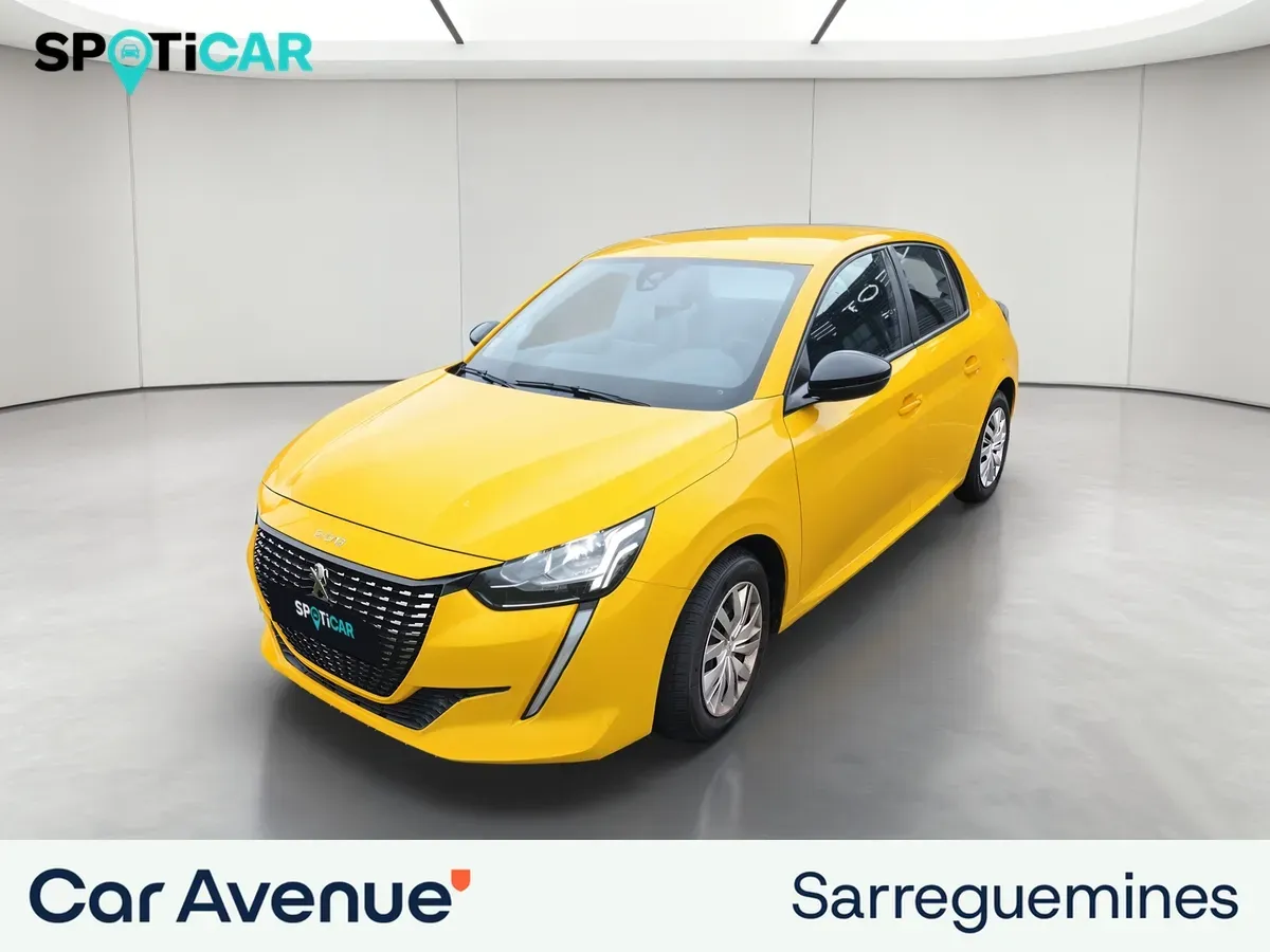 Peugeot 208 teinte m. jaune faro d'occasion