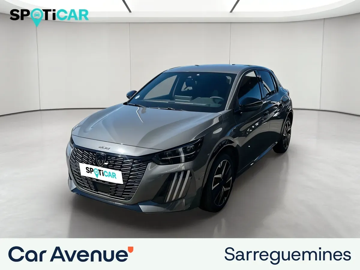 Peugeot 208 noir d'occasion