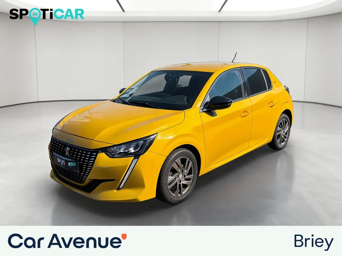 Peugeot 208 teinte m. jaune faro d'occasion