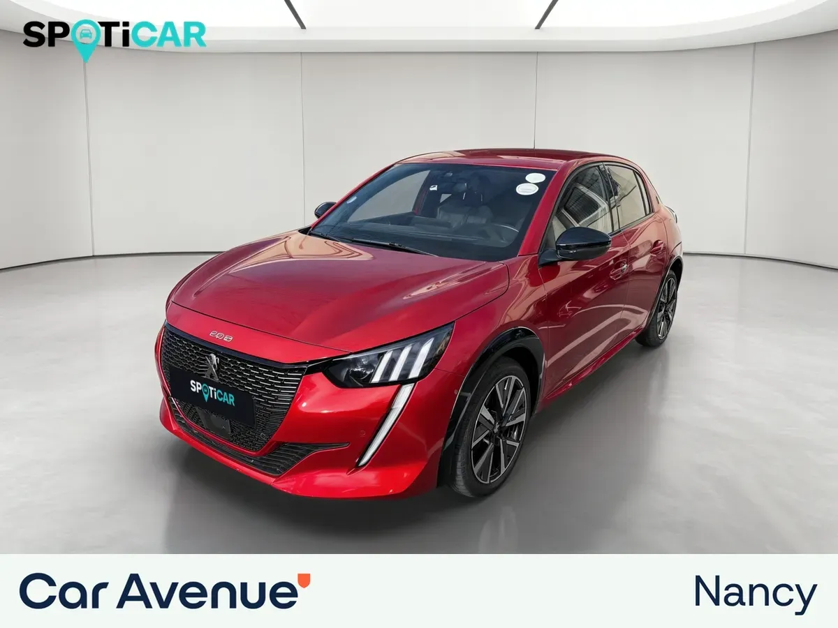 Peugeot 208 rouge d'occasion