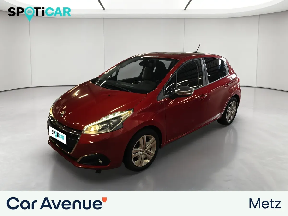 Peugeot 208 rouge elixir d'occasion