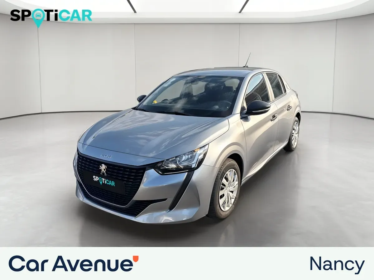 Peugeot 208 gris artense (m) d'occasion