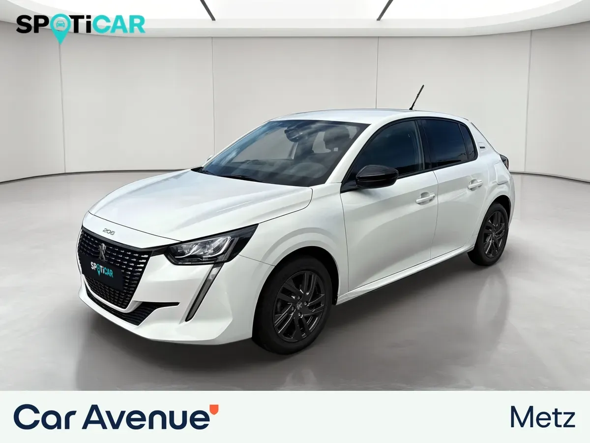 Peugeot 208 teinte opaque blanc banquise d'occasion