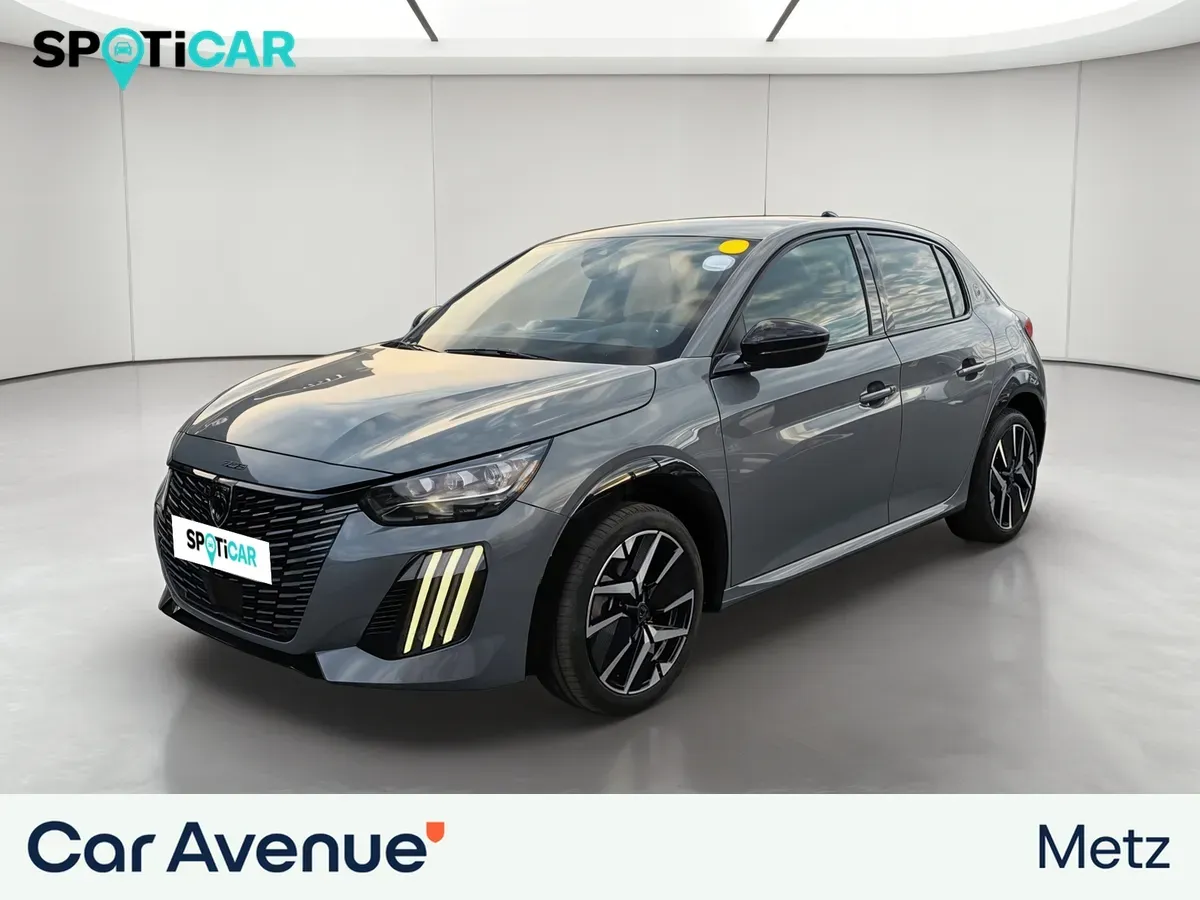 Peugeot 208 gris d'occasion