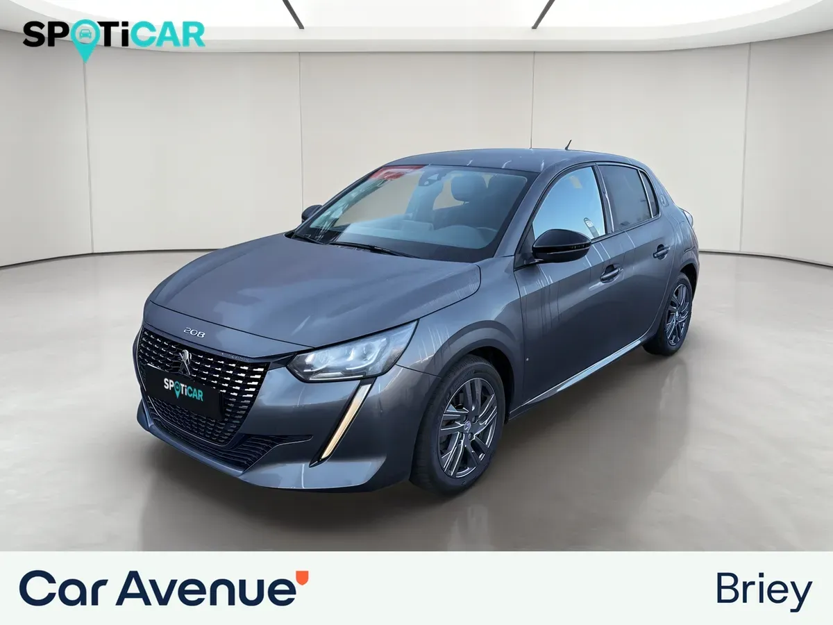 Peugeot 208 p. m. gris platinium d'occasion
