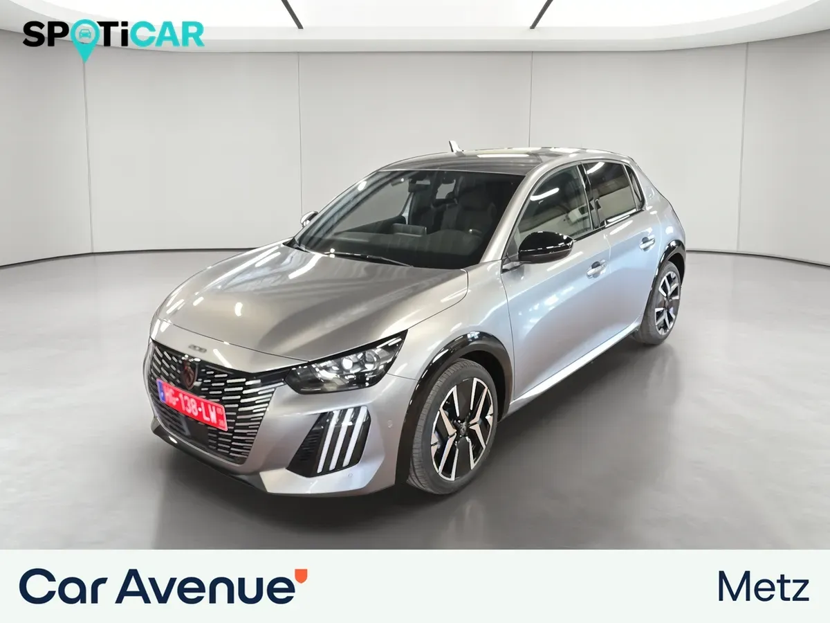 Peugeot 208 gris selenium (m) d'occasion