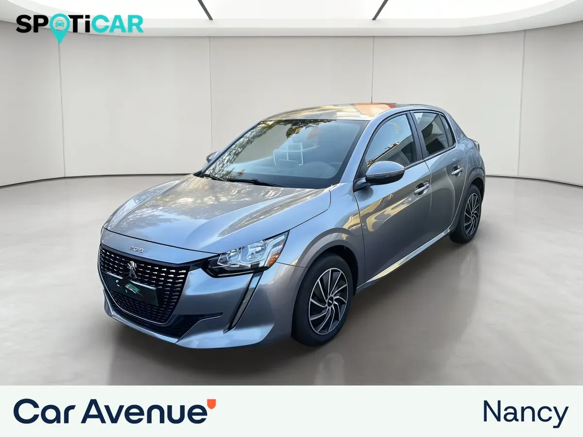 Peugeot 208 gris artense d'occasion