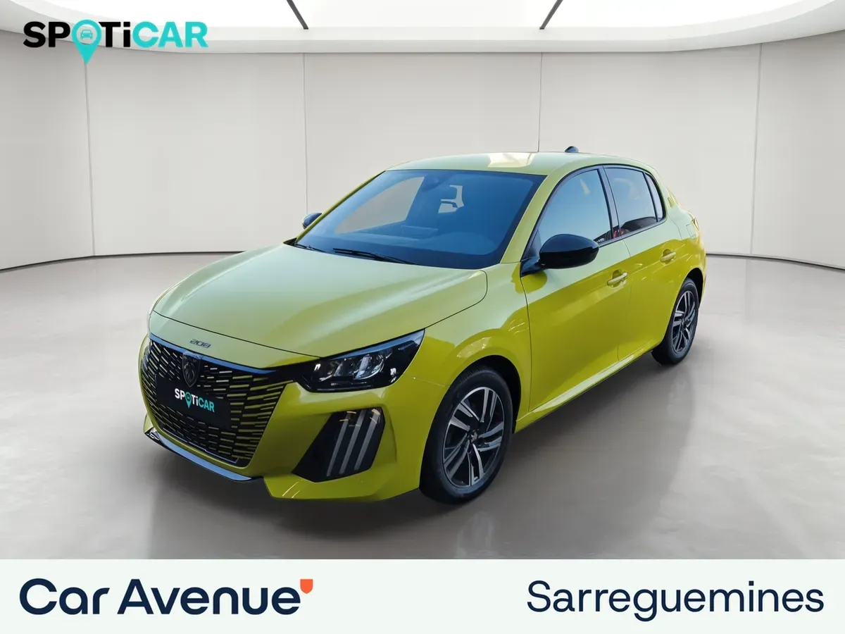 Peugeot 208 teinte m. jaune agueda d'occasion
